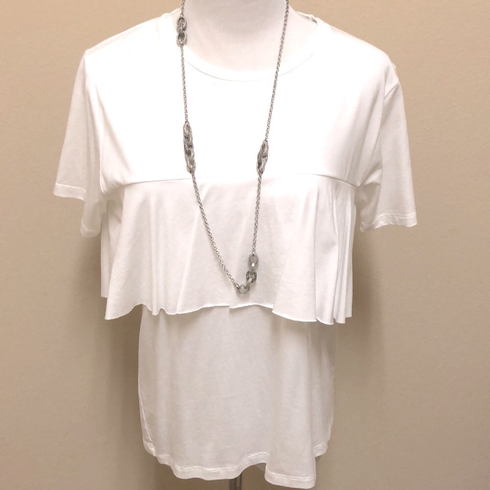 NWOT IRIS & INK layered tshirt